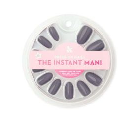 Olive & June Press-on Artificial Nails, Oval Medium, 100% Chance, Blue, 42 Ct