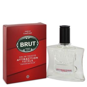 Brut Attraction Totale by Faberge Eau De Toilette Spray 3.4 oz